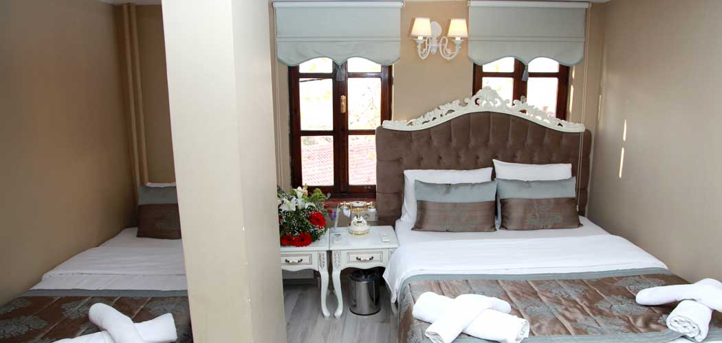 Bursa Kadı Konağı Otel Üç Kişilik Oda